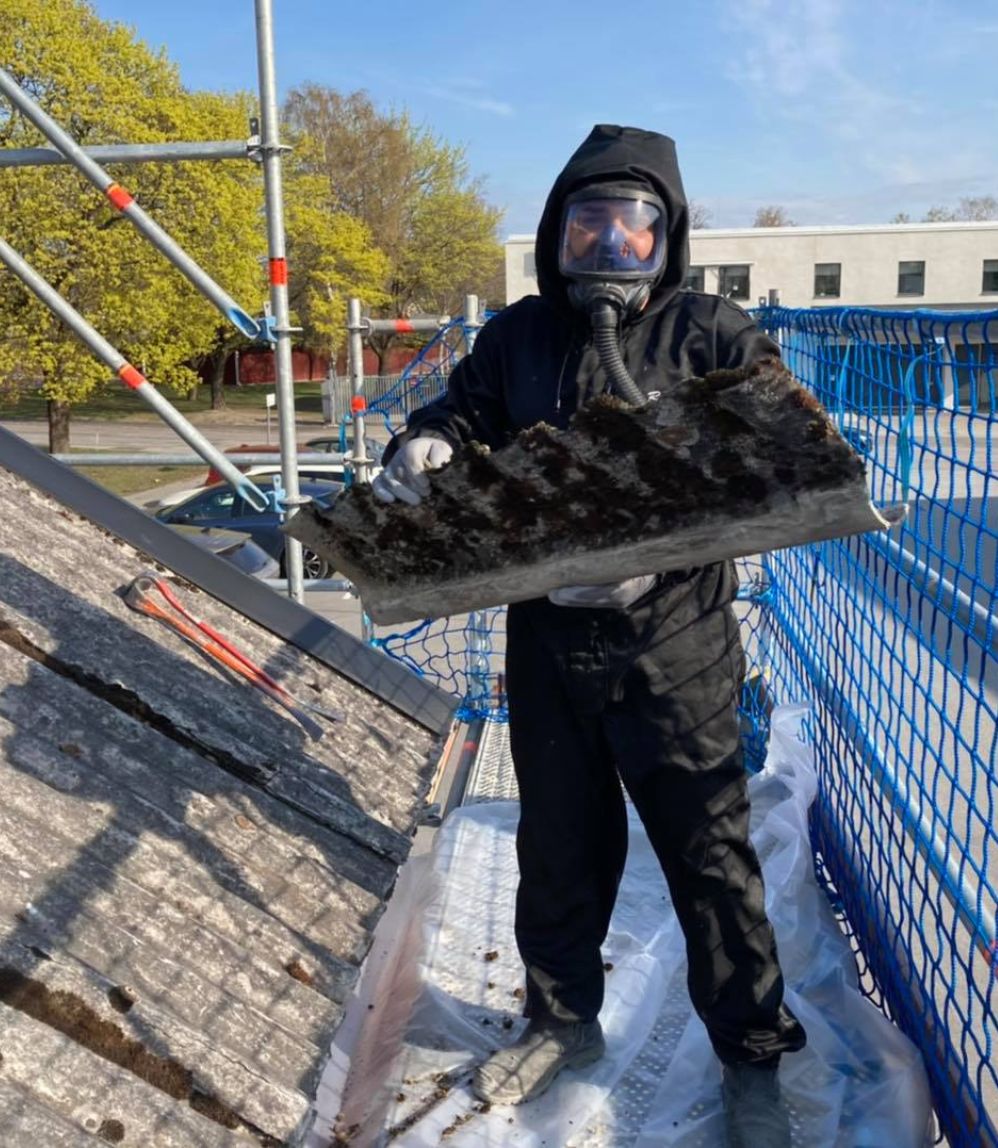 asbestsanering på tak asbestsanering på tak