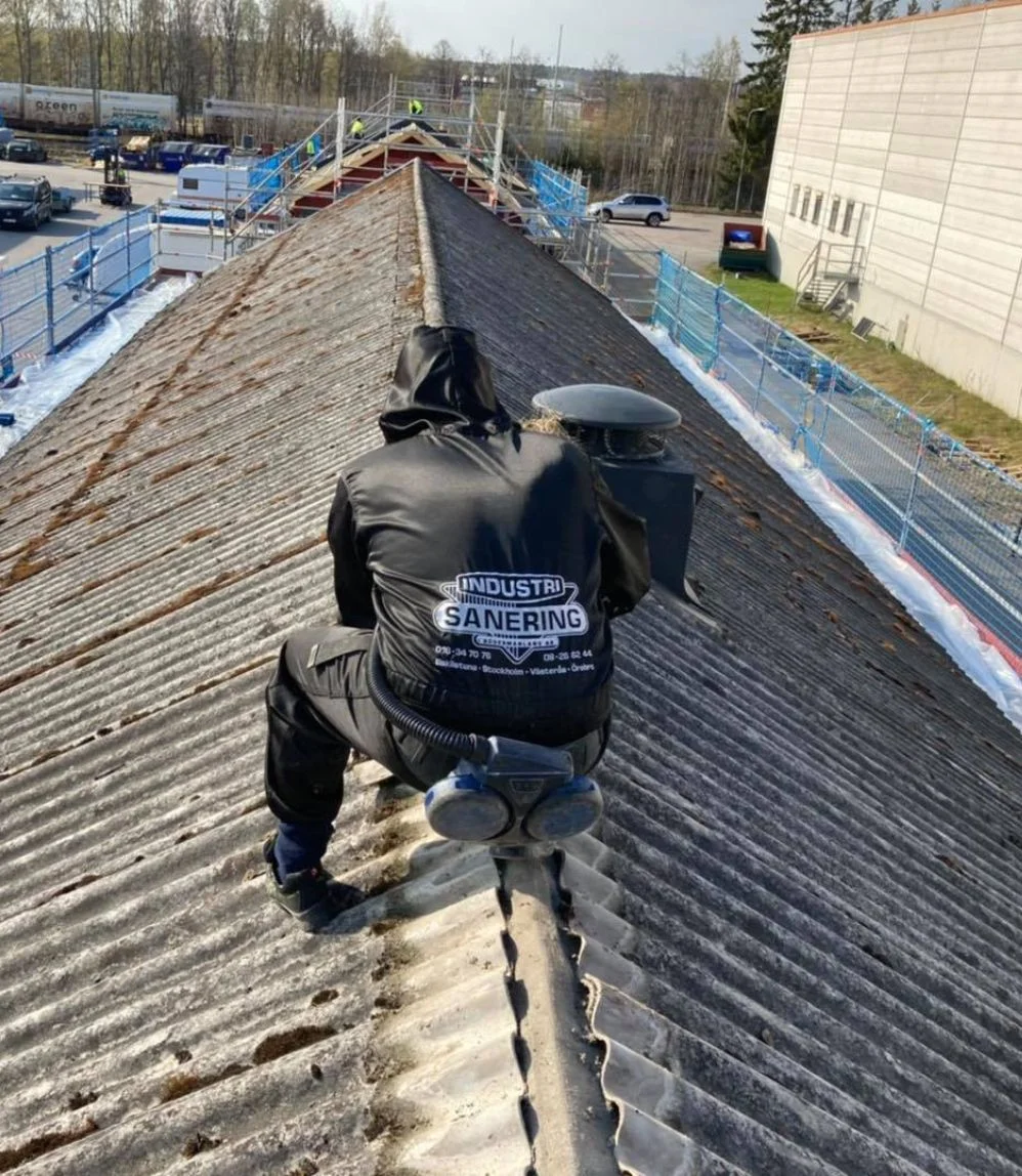 sanering asbest eternittak sanering asbest eternittak